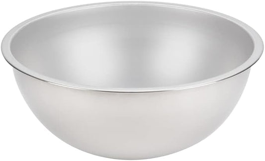 Betolla 8 Quart Heavy-Duty Stainless Steel Mixing Bowl – 22 Gauge (0.8 mm) Flat Base Prep Bowl with Curved Lip for Baking, Cooking & Food Prep
