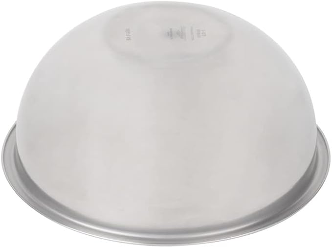 Betolla 5 Quart Heavy-Duty Stainless Steel Mixing Bowl – 22 Gauge (0.8 mm) Flat Base Prep Bowl with Curved Lip for Baking, Cooking & Food Prep
