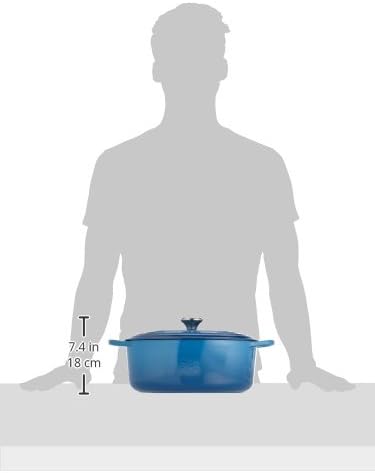 Le Creuset Enameled Cast Iron Signature Oval Dutch Oven, 6.75 qt., Marseille