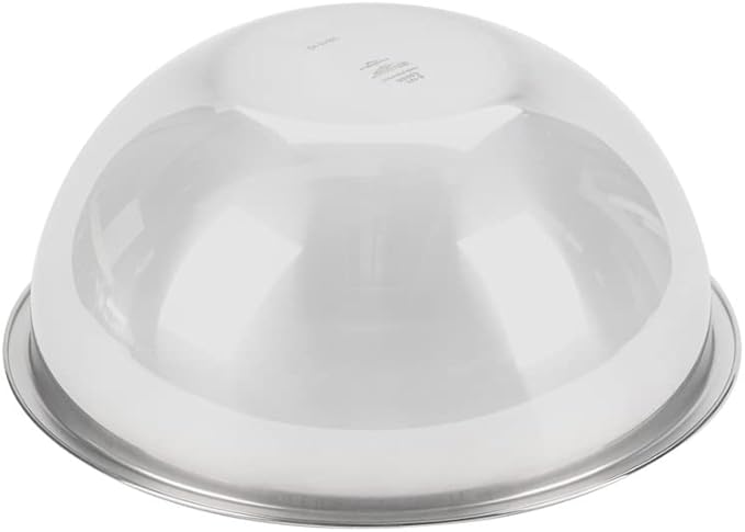 Betolla 8 Quart Heavy-Duty Stainless Steel Mixing Bowl – 22 Gauge (0.8 mm) Flat Base Prep Bowl with Curved Lip for Baking, Cooking & Food Prep
