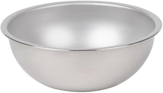 Betolla 4 Quart Heavy-Duty Stainless Steel Mixing Bowl – 22 Gauge (0.8 mm) Flat Base Prep Bowl with Curved Lip for Baking, Cooking & Food Prep
