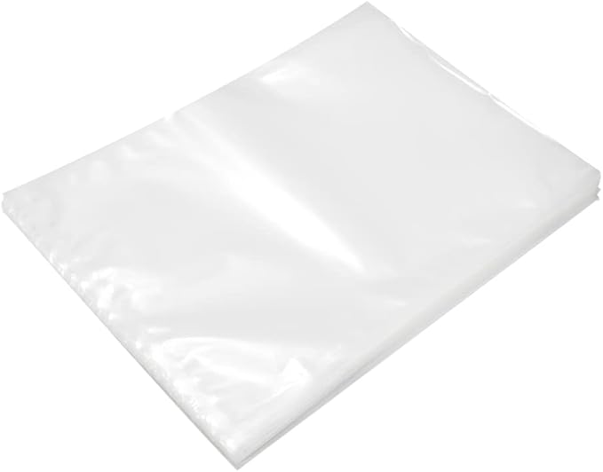 Fresh Hero 16 x 12 Inch Vacuum Sealer Bags, 100 Food Storage Bags - 3 mil Thick, Microwavable, Clear Plastic Sous Vide Bags, Freezable, For Storing Food Or Sous Vide Cooking - Restaurantware