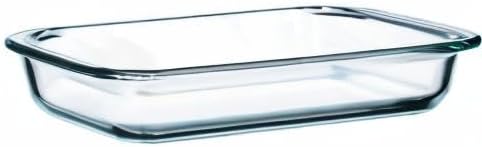 2 Quart Glass Baking Dish for Oven, Single Serving Glass Pan for Cooking Casserole Dish Rectangular Baking Pan Bakeware