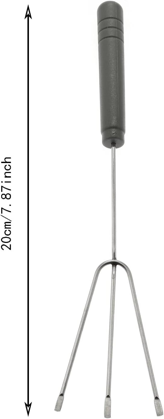 Maxmoral 3PCS Candy Dipping Tools Chocolate Dipping Fork Spoons Set, Culinary Decorating Spoons and Candy Dipping Tools for Decorative Plates Chef Art Pencil Chef Spoon