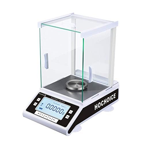 200g/0.1mgLab Scale 0.0001g| Analytical Electronic Balance Lab Precision Weighing Balance Scales Jewelry Scales Calibrated| High Accuracy Electromagnetic Force Sensor