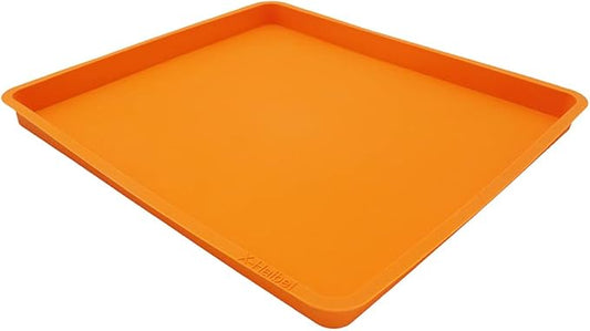 X-Haibei Swiss Roll Cake Mat Flexible Baking Tray Silicone Cookies Mold L10 W11inch H 0.78inch