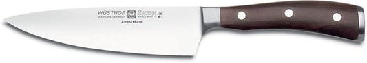 WÜSTHOF IKON Blackwood 6" Chef's Knife, Brown