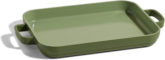 Our Place Mini Griddle Pan - 2 Quart Nonstick Ceramic Sheet Pan & Stovetop Griddle with Handles | Toxin-Free Cast Aluminum | Oven Safe up to 450°F | Sage
