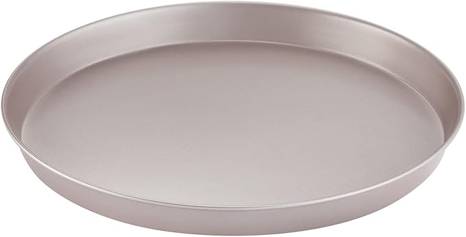 CHEFMADE Pizza Pan, 10-Inch Non-Stick Pancake Bakeware for Oven Baking (Champagne Gold)