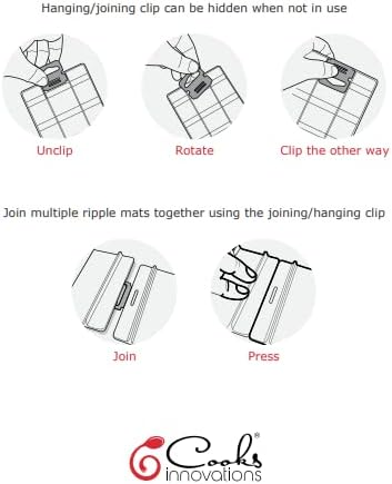 Cooks Innovations 2 Pack Drink Organizer for Fridge Modular, Soda Can Refrigerator Organizers and Storage, Beer-Wine-Water Bottle Holder, Durable Non-Slip Anti-Roll