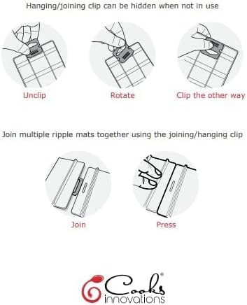 Cooks Innovations 2 Pack Drink Organizer for Fridge Modular, Soda Can Refrigerator Organizers and Storage, Beer-Wine-Water Bottle Holder, Durable Non-Slip Anti-Roll