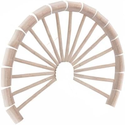 16 PCS Wooden Crab Mallets Natural Hardwood Lobster Hammers