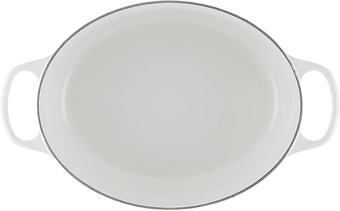 Le Creuset Enameled Cast Iron Signature Oval Dutch Oven, 6.75 qt., Marble