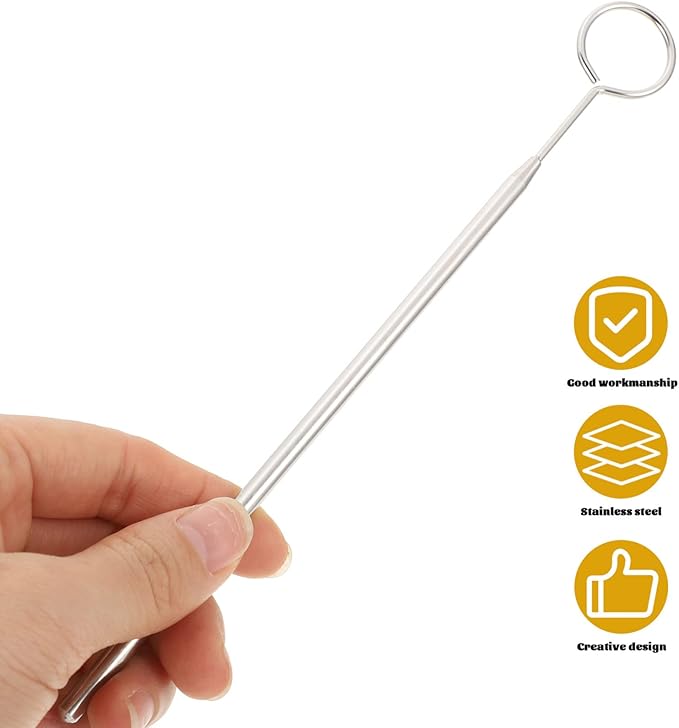 6Pcs Chocolate Dipping Tools Set Stainless Steel Fondue Forks for Candy and Dessert Baking Supplies Easy to Clean Cooking Utensils