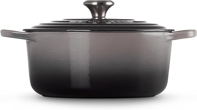 Le Creuset Enameled Cast Iron Signature Round Dutch Oven, 5.5 qt., Oyster