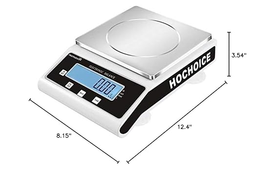 Precision Electronic Balance Scale 3000g x 0.01g | Lab Scale, Counting Scale, Scientific Gram Scale |for Laboratory, Jewelry, Industrial, Business