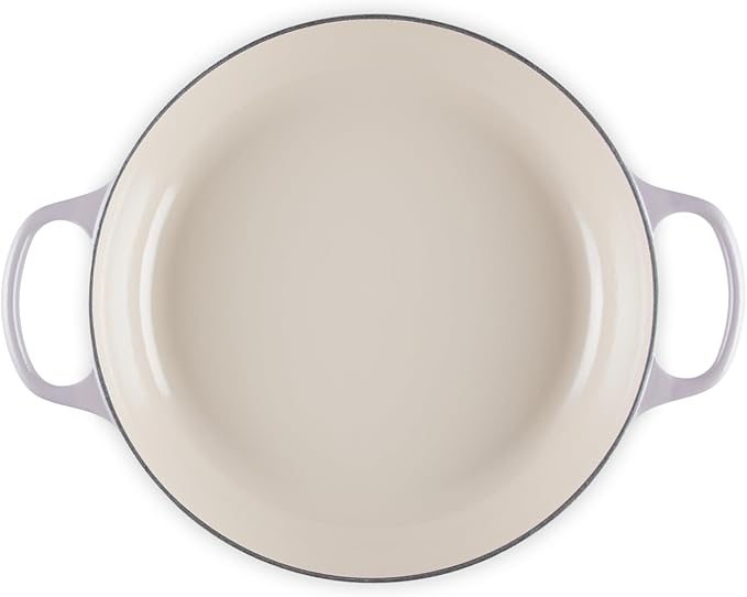 Le Creuset Enameled Cast Iron Signature Braiser, 3.5 qt., Shallot
