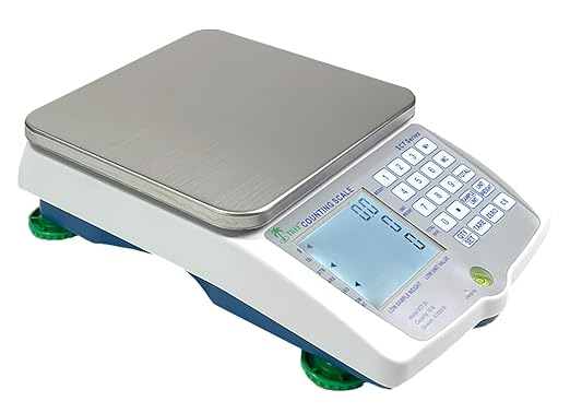 Tree SCT 16 Counting Scale-16lb x 0.0002lbs; Accurate, Industrial Performance with Lab-Grade Precision, Stainless Steel Pan, Versatile for Jewelry,Screws,Powder; for Labs,Schools, Businesses, Jewelers