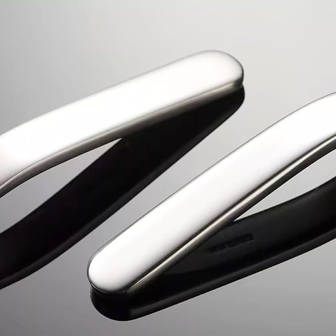 Stainless Steel Ladle, Korean Style Wide Serving Spoon, 3.25 inch wide, 1 Inch Deep, 7 Inch Length, Mukbang Style, 304 Stainless Steel, 18/10, Korean Mukbang, Ramen