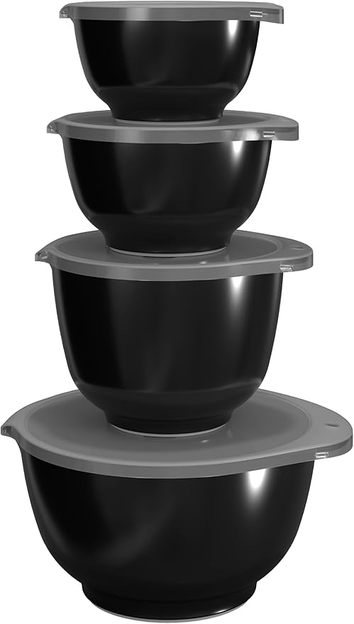 Rosti Precision Craft Mixing Bowl Set 4 Pcs Elevate Your Culinary Experience Stylish Nesting Bowls for Effortless Cooking and Baking