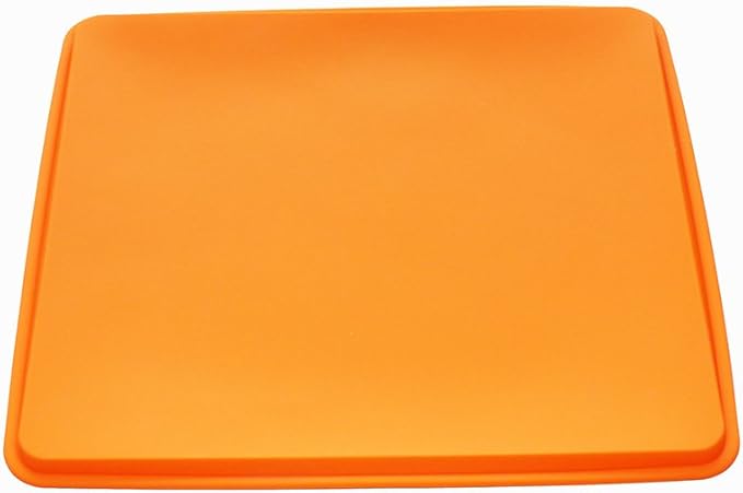 X-Haibei Swiss Roll Cake Mat Flexible Baking Tray Silicone Cookies Mold L10 W11inch H 0.78inch