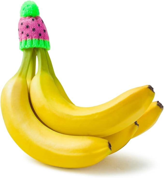 NANA HATS Banana Freshness Preserver, Keep Bananas Fresh Longer, Ideal for Organic Bananas, Innovative Banana Holder for Home Use, Extend Freshness of Your Fruit, AS SEEN ON SHARK TANK, Watermelon