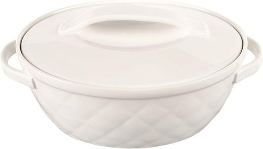 Oval Casserole Dish 1.2 Qt, French Onion Soup Ceramic Bakeware with Lids, Ceramic Cocotte, Baking Dish with Lids and Handles, Microwave, Dishwasher, Oven Safe