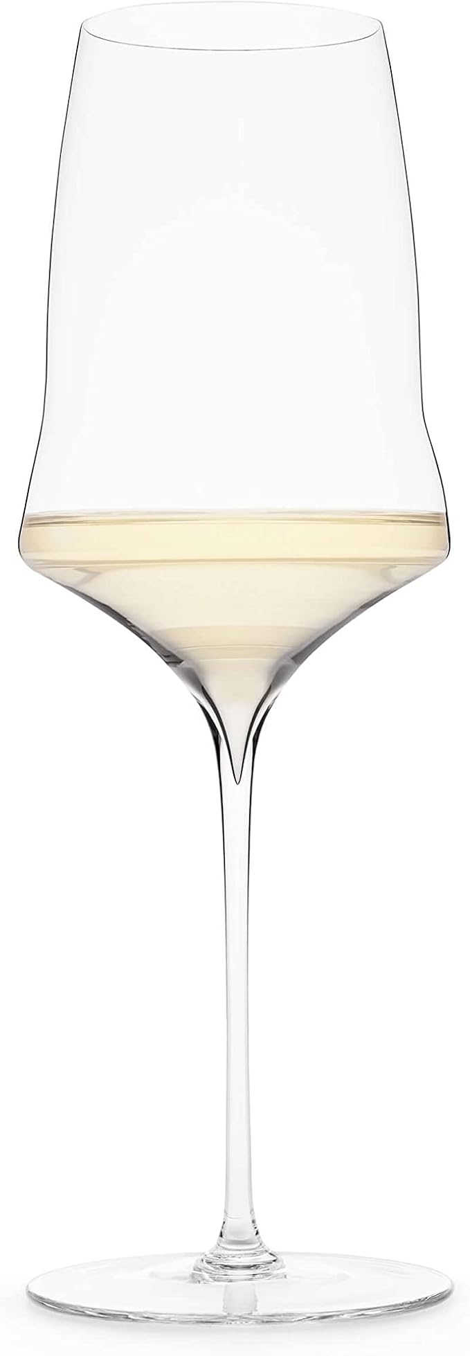 Josephinenhütte® JOSEPHINE N° 1 White Wine Glasses [THE GLASS FOR CONNOISSEURS] – handcrafted & mouth-blown – set of 6 for white wine and rosé – functional design for intense aroma
