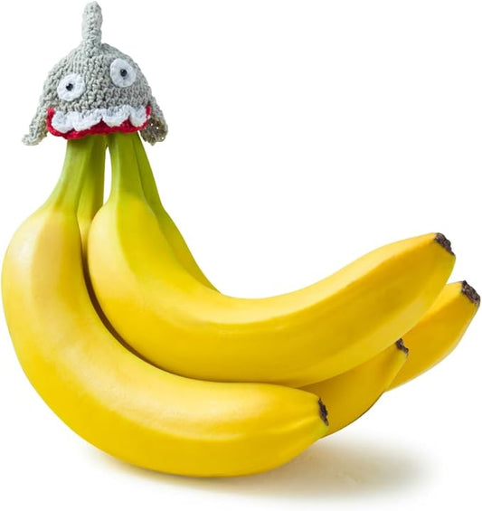 NANA HATS Banana Freshness Preserver, Keep Bananas Fresh Longer, Ideal for Organic Bananas, Innovative Banana Holder for Home Use, Extend Freshness of Your Fruit, AS SEEN ON SHARK TANK, Shark