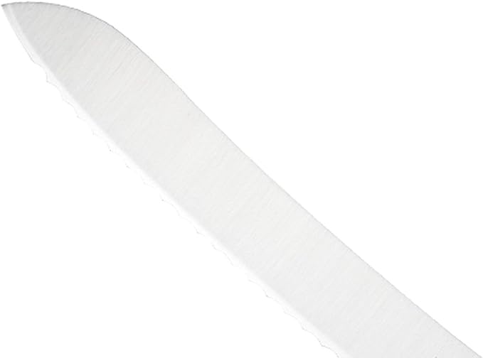 Mercer Culinary Millennia Colors Bread Knife, 9-Inch Offset Wavy Edge, Purple