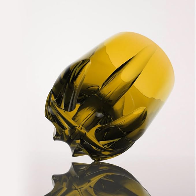 Barski Whiskey Glasses - Double Old Fashioned Amber Rocks Glass - Set of 2 Lowball Tumbler - Heavy Base- DOF Crystal Glass Tumblers - For Scotch - Bourbon - Drinking Glasses - 11 oz, Made in Europe