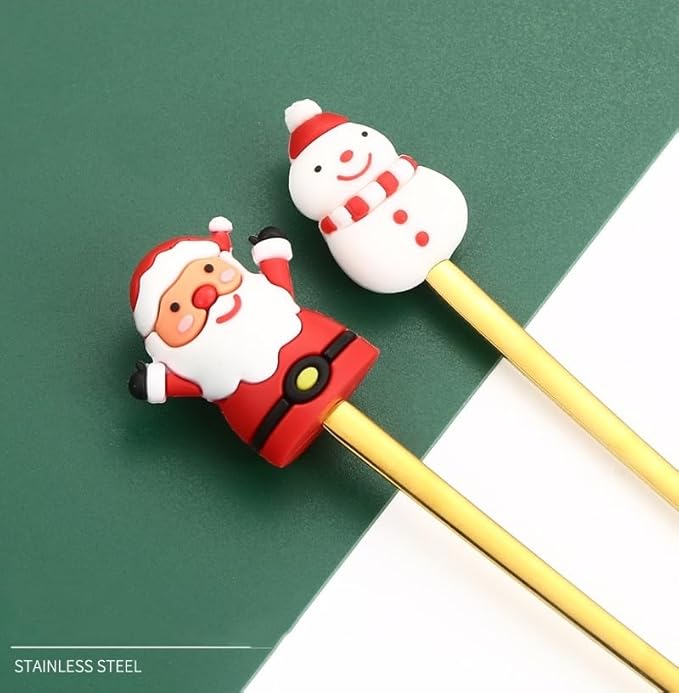 Christmas Spoon Stainless SteelGift Box (6-piece set, B)