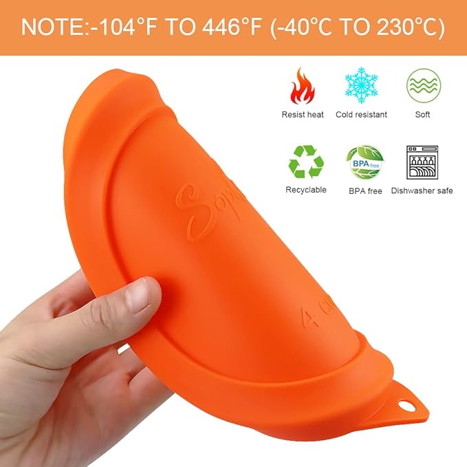 Sophico Silicone Storage Cover Lids Replacement for Anchor Hocking and Pyrex Glass Bowls (Container not Included) (MIX-9 PACK)