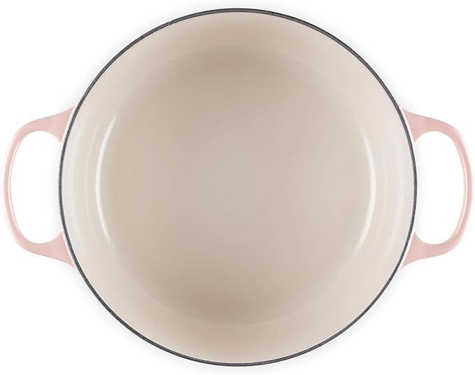 Le Creuset Enameled Cast Iron Signature Round Dutch Oven, 7.25 qt., Peche