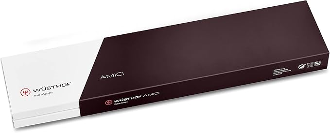 Wüsthof AMICI 9" Double Serrated Bread Knife, Tan