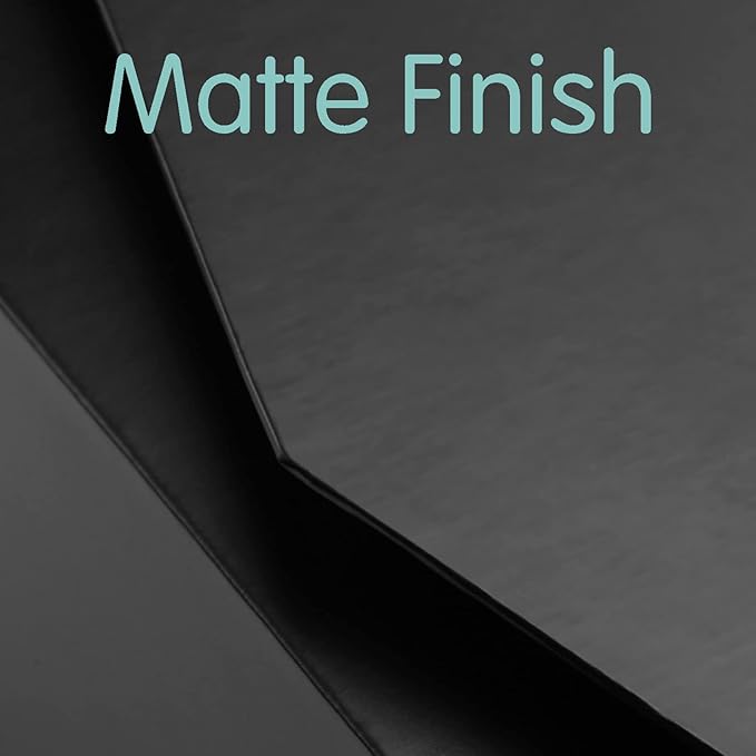 5 Extra Large Gift Boxes with Lids, 16.3x14.2x5 Inches, Black Groomsmen Magnetic Gift Boxes for Clothes and Large Gifts (Matte Black)