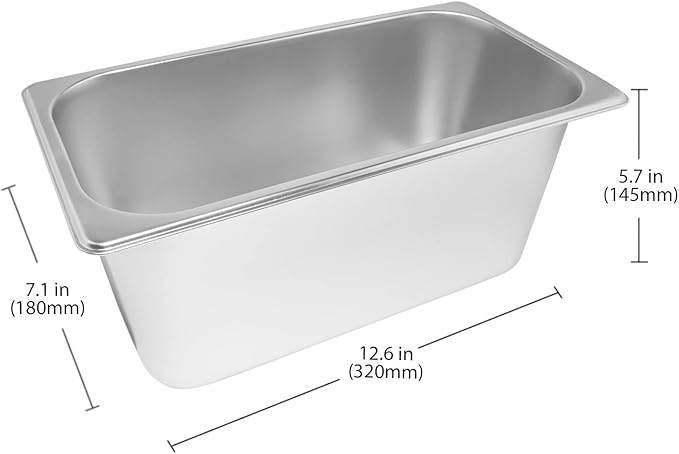 ALDKitchen Bain Marie Food Warmer | Electric Steam Buffet Warmer | 110V (6 tanks)