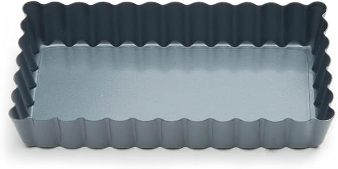 Fox Run Non-Stick Tart Pan, 4.5 x 2.25 x 0.75 inches, Metallic