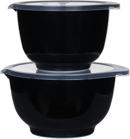 Rosti Precision Craft Mixing Bowl Set 2 Pcs Elevate Your Culinary Experience Stylish Nesting Bowls for Effortless Cooking and Baking