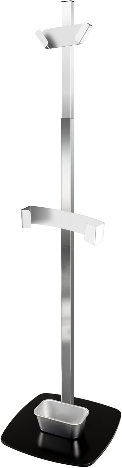 Stainless steel Pizza Peel Rack with Heavy Duty Metal Base Total height 70" Stand Single Sided Pizza Oven Accessories Tool Rack No Pizza Tools