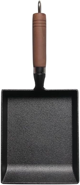 Tamagoyaki Japanese Omelette Pre-Seasoned Mini Skillets Wooden Handle 9×7 Inch