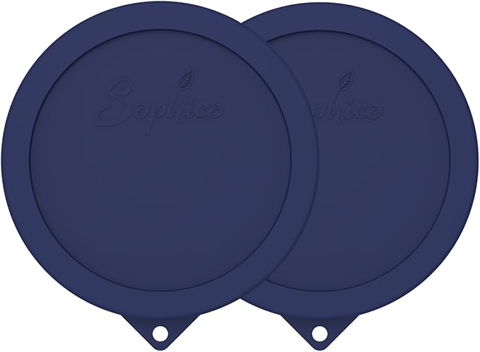 Silicone Replacement Lids for Pyrex Sculpted Glass Mixing Bowls（Lids For 7402-s 1.3Qt）