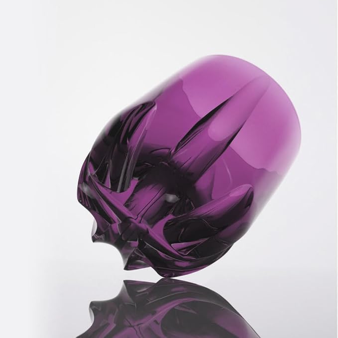 Barski Whiskey Glasses - Double Old Fashioned Amethyst Rocks Glass - Set of 2 Lowball Tumbler - Heavy Base- DOF Crystal Glass Tumblers - For Scotch - Bourbon, Drinking Glasses - 11 oz, Made in Europe