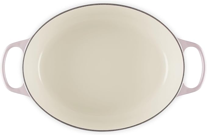 Le Creuset Enameled Cast Iron Signature Oval Dutch Oven, 8 qt., Shallot