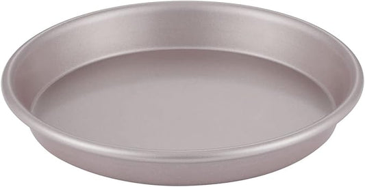 CHEFMADE Pizza Pan, 7-Inch Non-Stick Pancake Bakeware for Oven Baking (Champagne Gold)