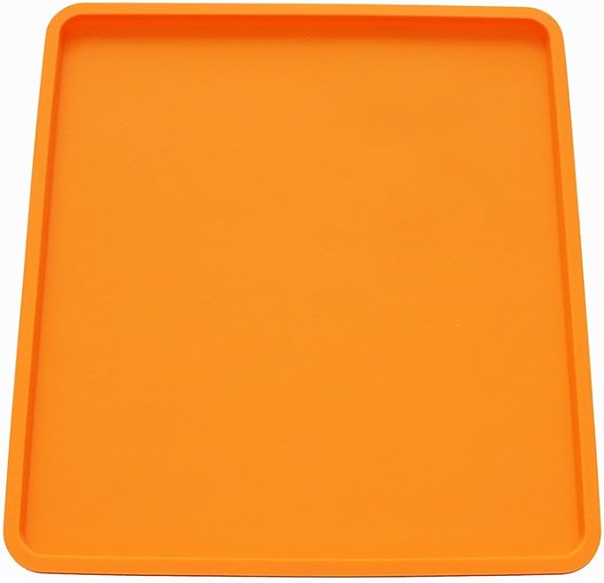 X-Haibei Swiss Roll Cake Mat Flexible Baking Tray Silicone Cookies Mold L10 W11inch H 0.78inch