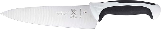 Mercer Culinary Millennia Color Handle Cutlery 8" Chef's Knife White