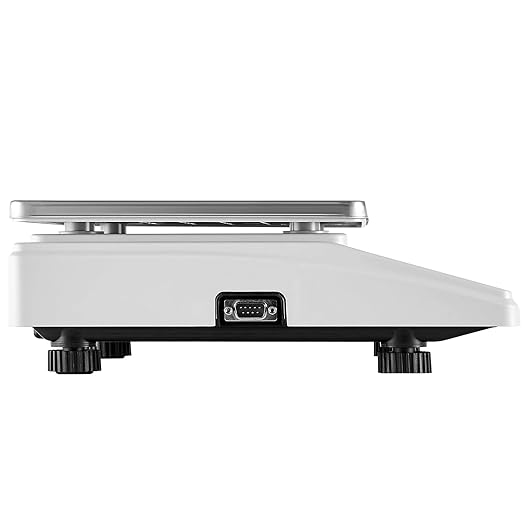 VEVOR Industrial Counting Scale, 30 kg x 1 g, Digital Scale for Parts and Coins, g/kg/lb Units, Electronic Gram Scale Inventory Counting Scale Kitchen Jewelry Scale with RS232 Port and LCD Screen