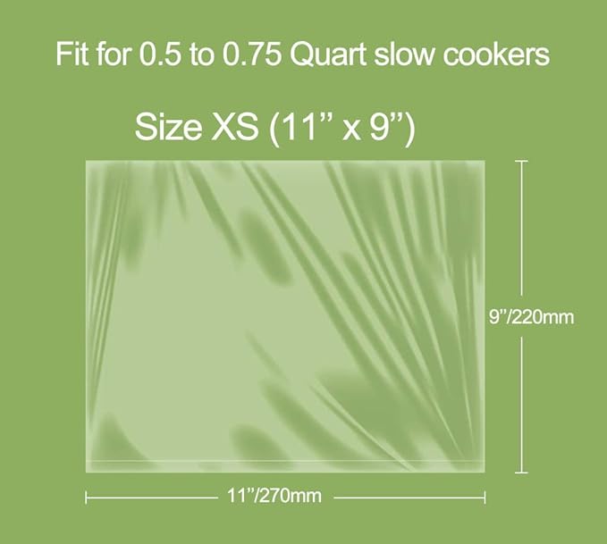 Mini Slow Cooker 0.65qt(20oz) warmer with 10 pcs food safe liners, fondue pot set,chocolate melting pot (stainless steel)