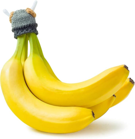 NANA HATS Banana Freshness Preserver, Keep Bananas Fresh Longer, Ideal for Organic Bananas, Innovative Banana Holder for Home Use, Extend Freshness of Your Fruit, AS SEEN ON SHARK TANK, Viking